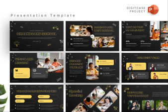 Chalkboard School PowerPoint Presentation Template